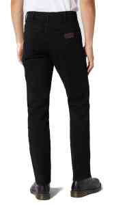 Wrangler Texas Stretch - Black Overdye - Herren Jeans